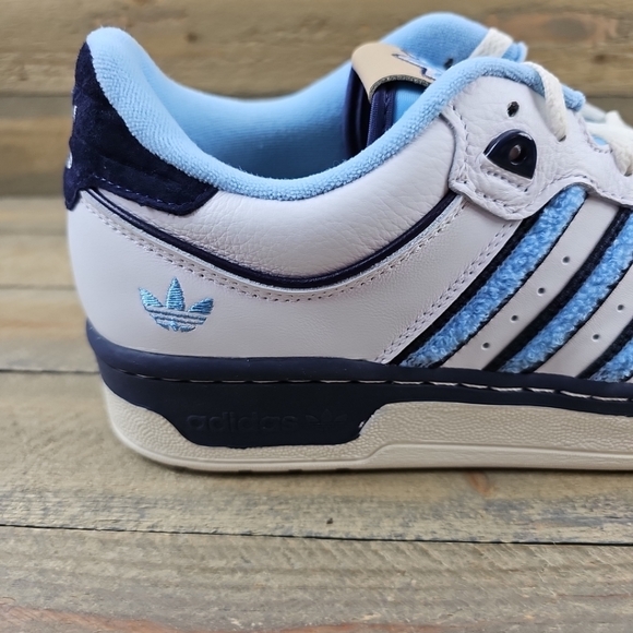adidas Originals Men's Rivalry Low 86 Shoes White/Shadow Blue/Navy NIB - Picture 10 of 12
